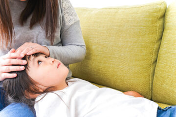 長引く熱